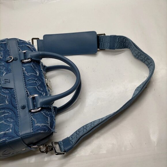 Christian Louboutin Blue Denim Hand Bag mon1168-110525 - Picture 5 of 16
